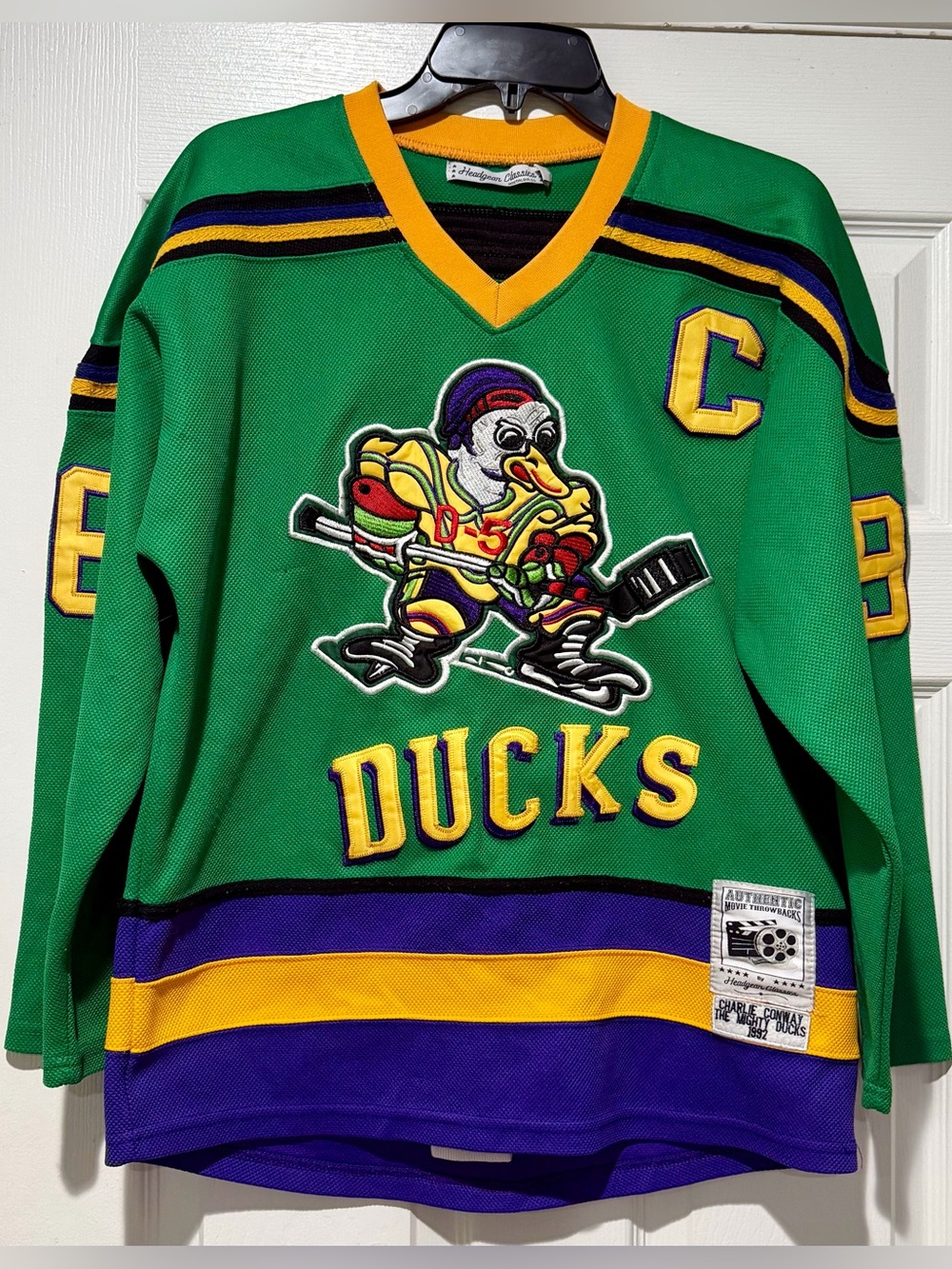 Vintage Mighty Ducks Jersey size Small